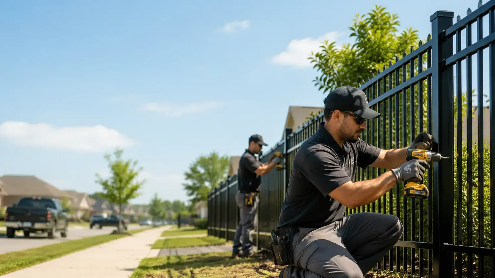 Metal Fence Installation in Louvale, GA